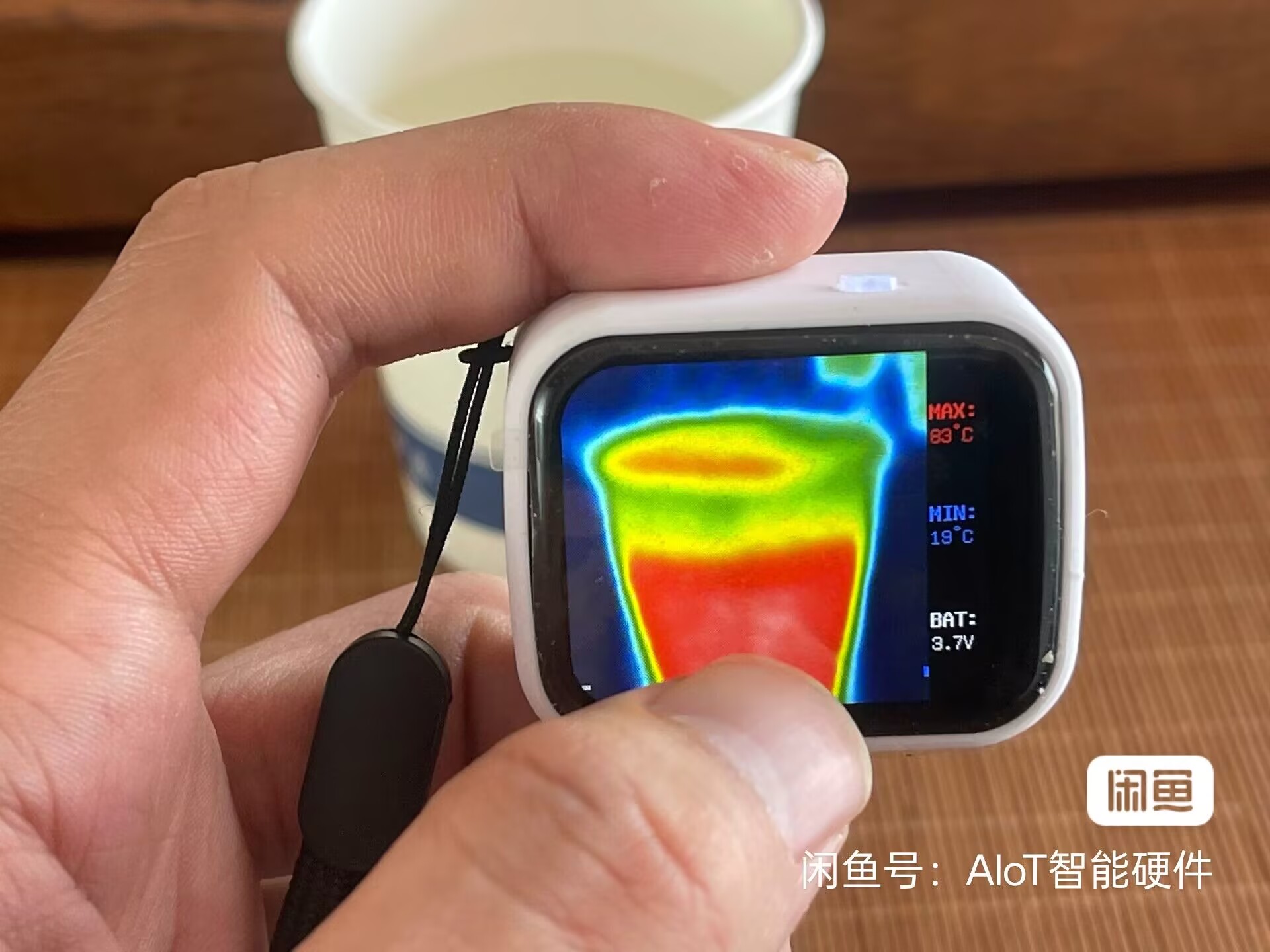 Underfloor Heating Thermal Detector - Миниатюрный карманный тепловизор с сенсорным экраном