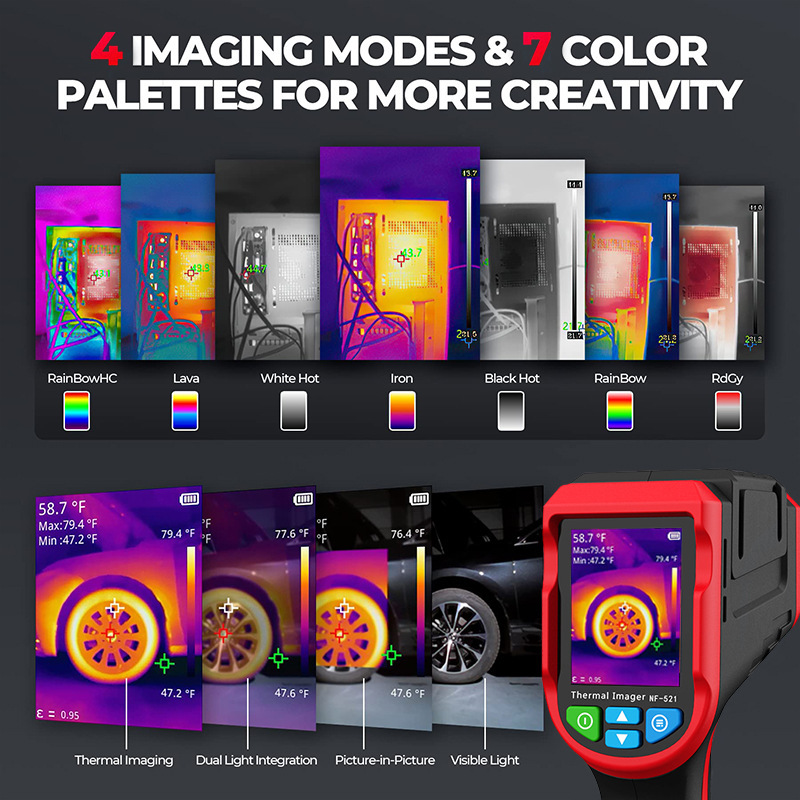 NOYAFA NF-521 Инфракрасная теп – обзор и цена Nf 521 Thermal Imaging Camera