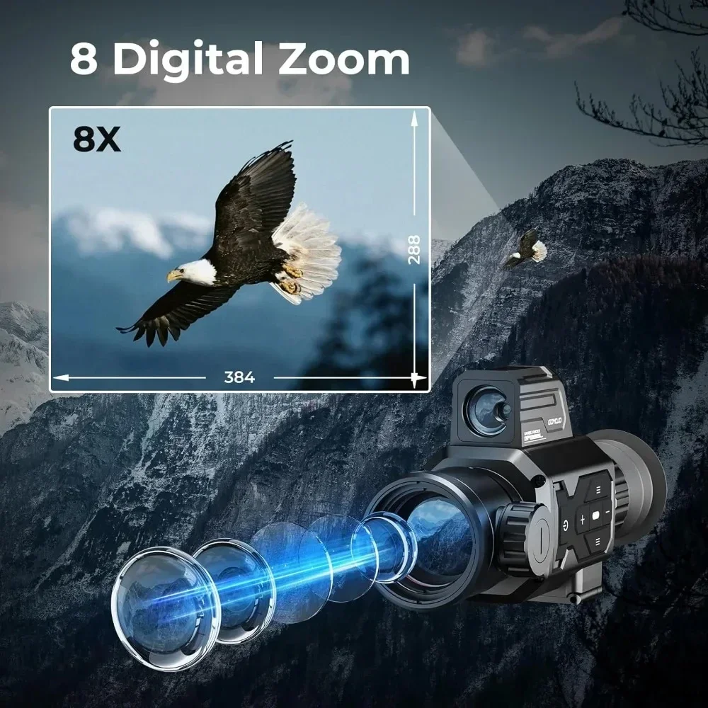 Тепловизионный прицел ночного  – обзор и цена Hunting Thermal Imaging Scope