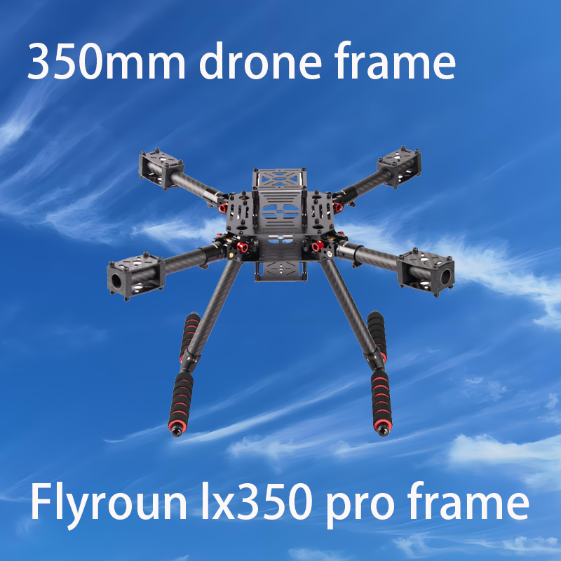 Дрон Flyroun LX350 PRO 350 мм  – обзор и цена Thermal Imager Drone Gimbal
