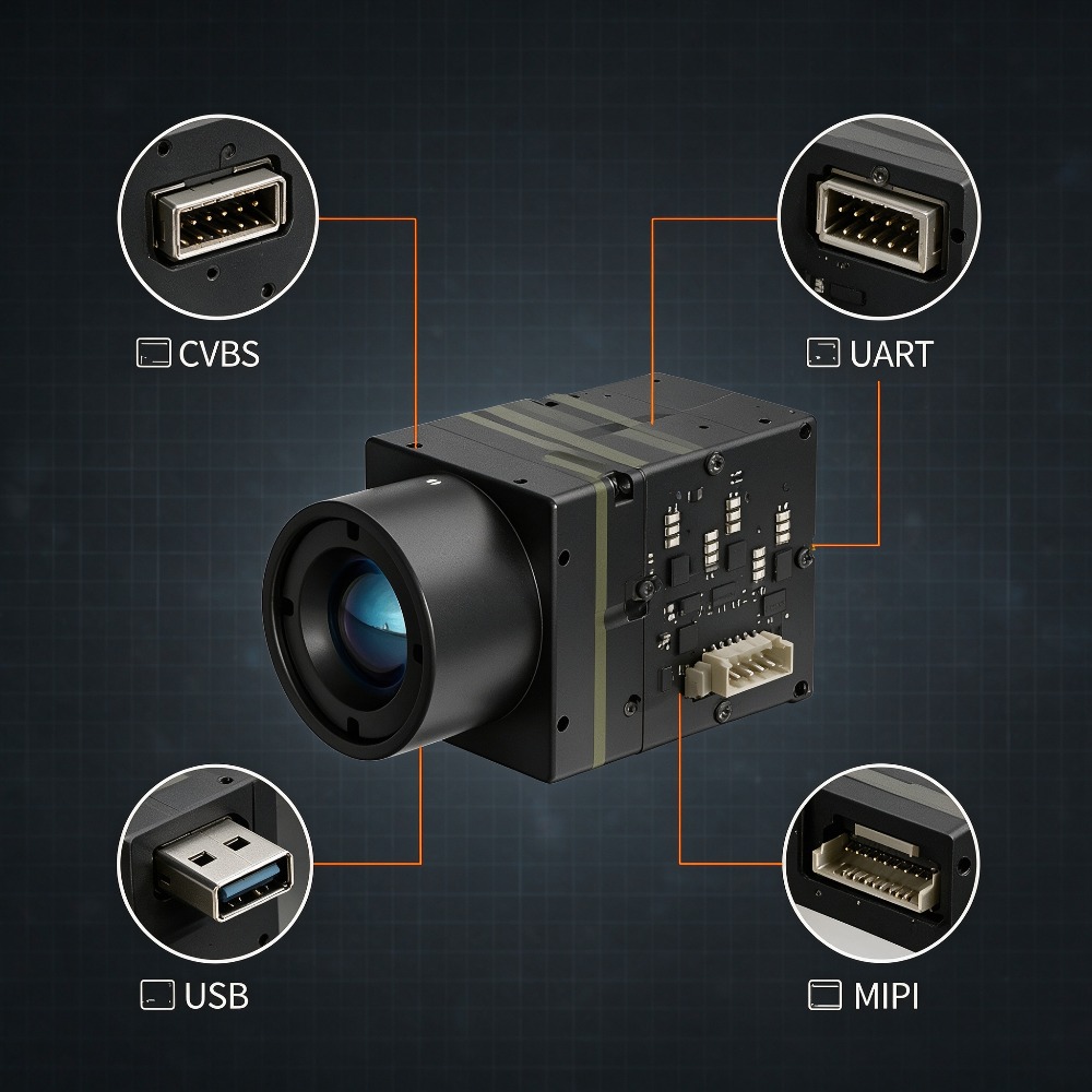640x512 Неохлаждаемый инфракра – обзор и цена Thermal Module 640X512 Core